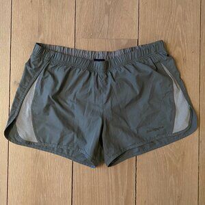 Patagonia Grey Running Shorts, Size Small